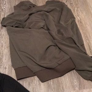 **PLUS SIZE** bomber jacket